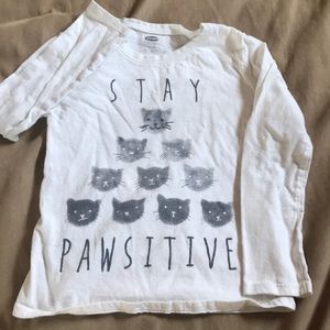 Long sleeve girls shirt